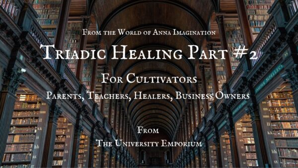 Triadic Healing Part #2 For Cultivators